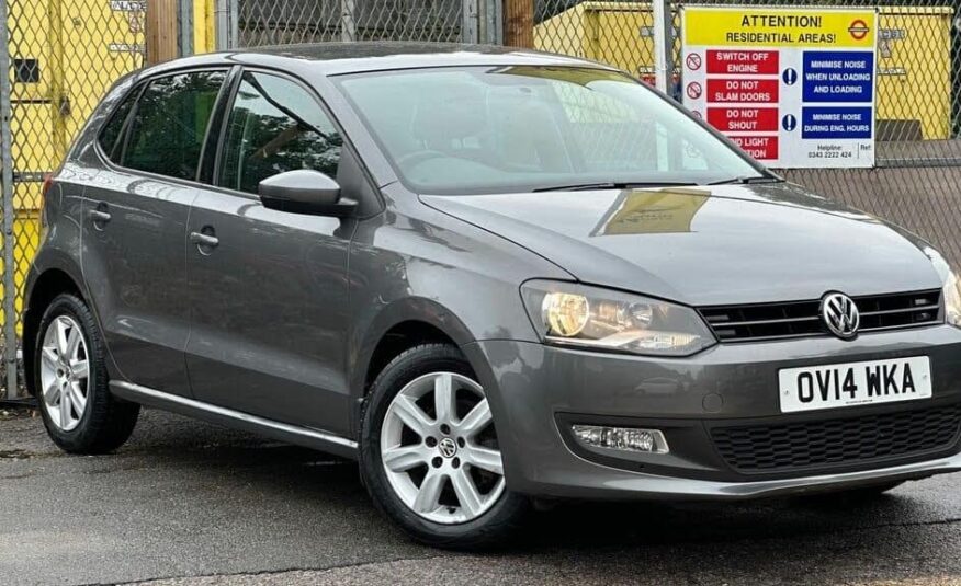 2014 Volkswagen Polo 1.4 Match Edition 5d DSG