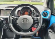 2016 Toyota Ago VVTi 1 Liter petrol x-cite Cyan ULEZ Free