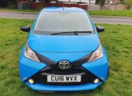 2016 Toyota Ago VVTi 1 Liter petrol x-cite Cyan ULEZ Free