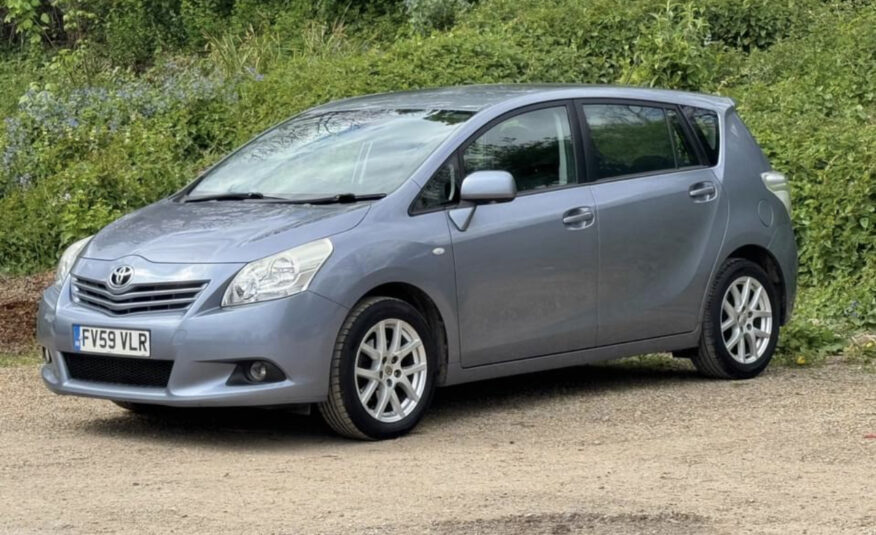 2010 Toyota Verso Petrol 7 Seater Automatic