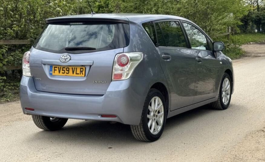 2010 Toyota Verso Petrol 7 Seater Automatic