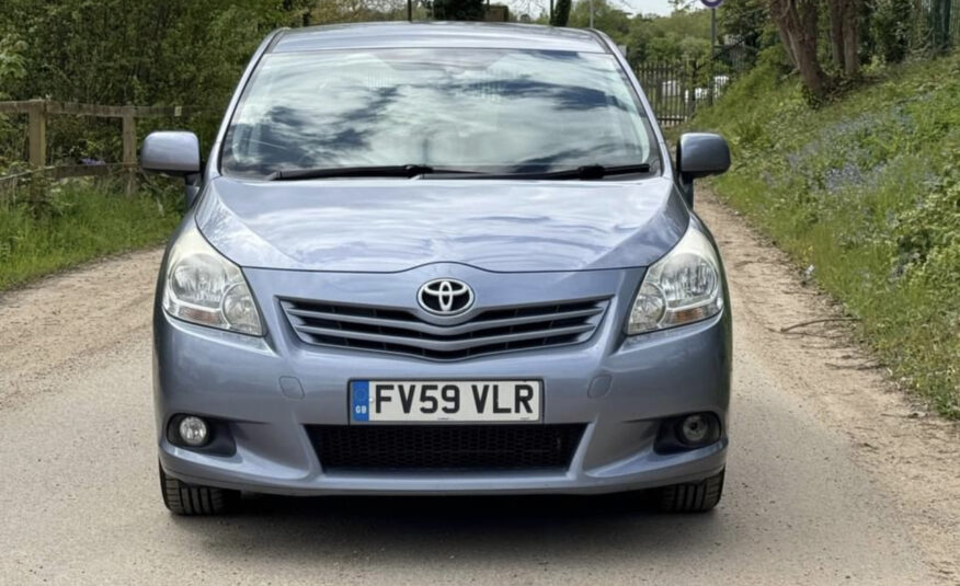 2010 Toyota Verso Petrol 7 Seater Automatic