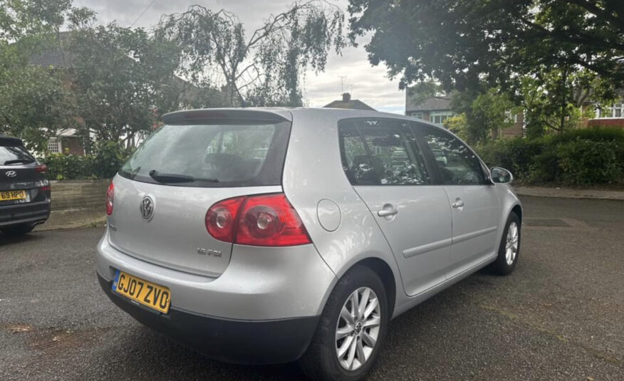 2007 VOLKSWAGEN GOLF 1.6 FSI MATCH Hatchback