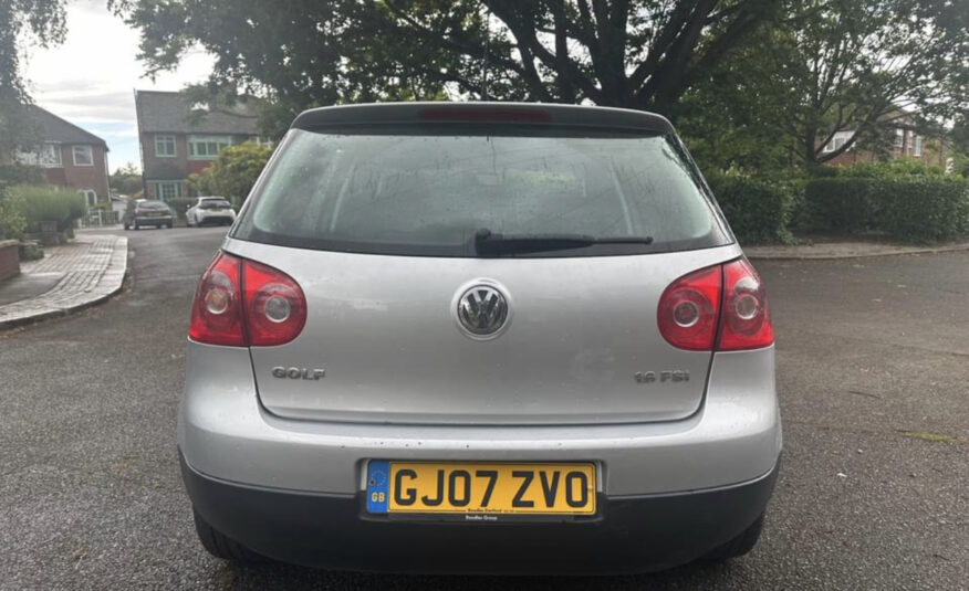 2007 VOLKSWAGEN GOLF 1.6 FSI MATCH Hatchback