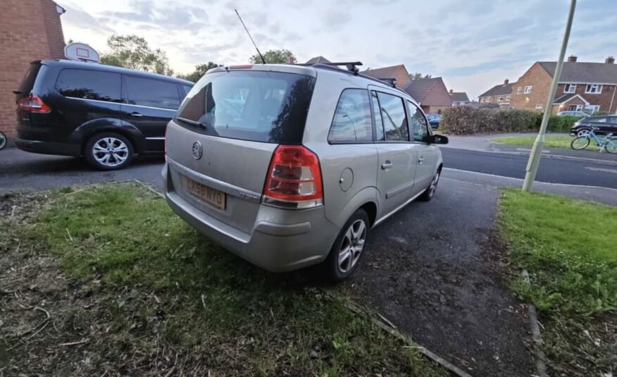 2008 Vauxhall Zafira