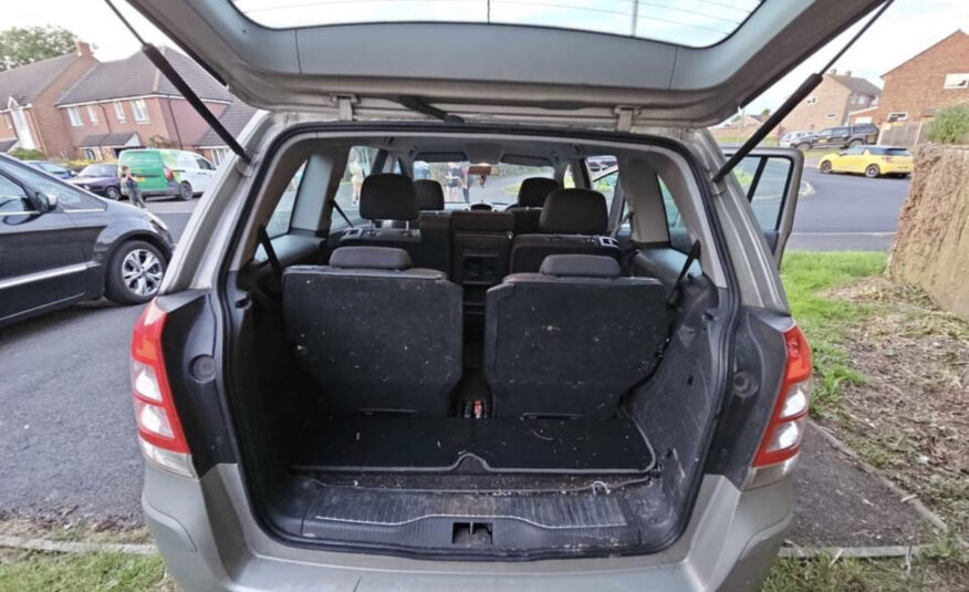 2008 Vauxhall Zafira