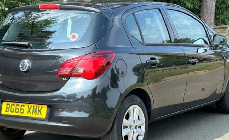 Vauxhall corsa 2016-66 plate AUTOMATIC -1.4i ecoflex Design hatch back 5 doors Metallic black Euro 6 easy tronic Ulez free